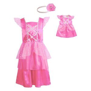 Dollie & Me  Princess Dress Set & Doll Outfit, Size - LG